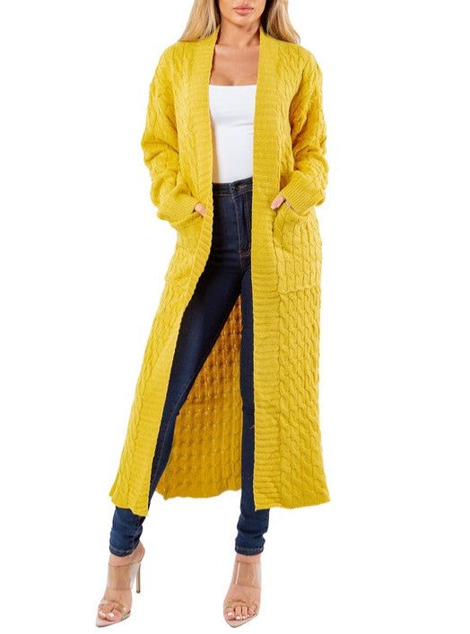 All The Feels Maxi Cardigan