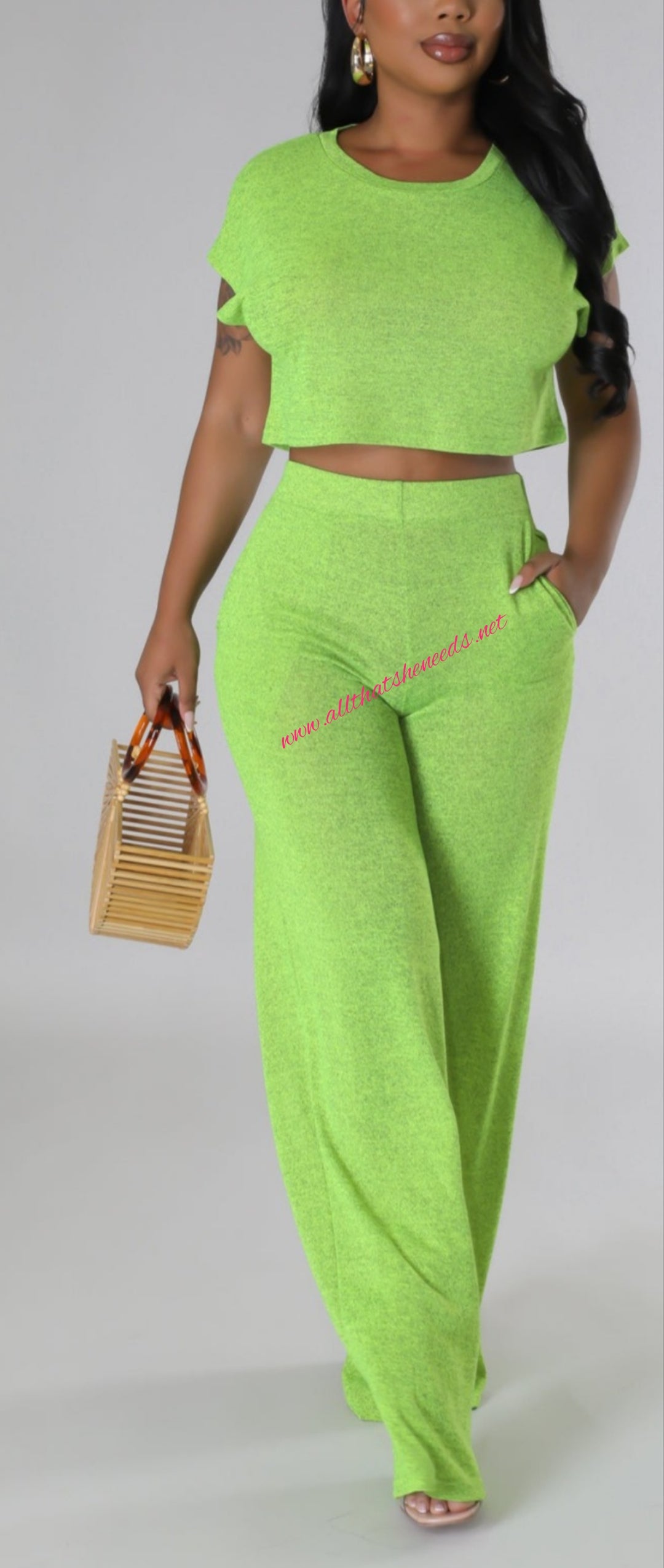 On the Run Pant Set