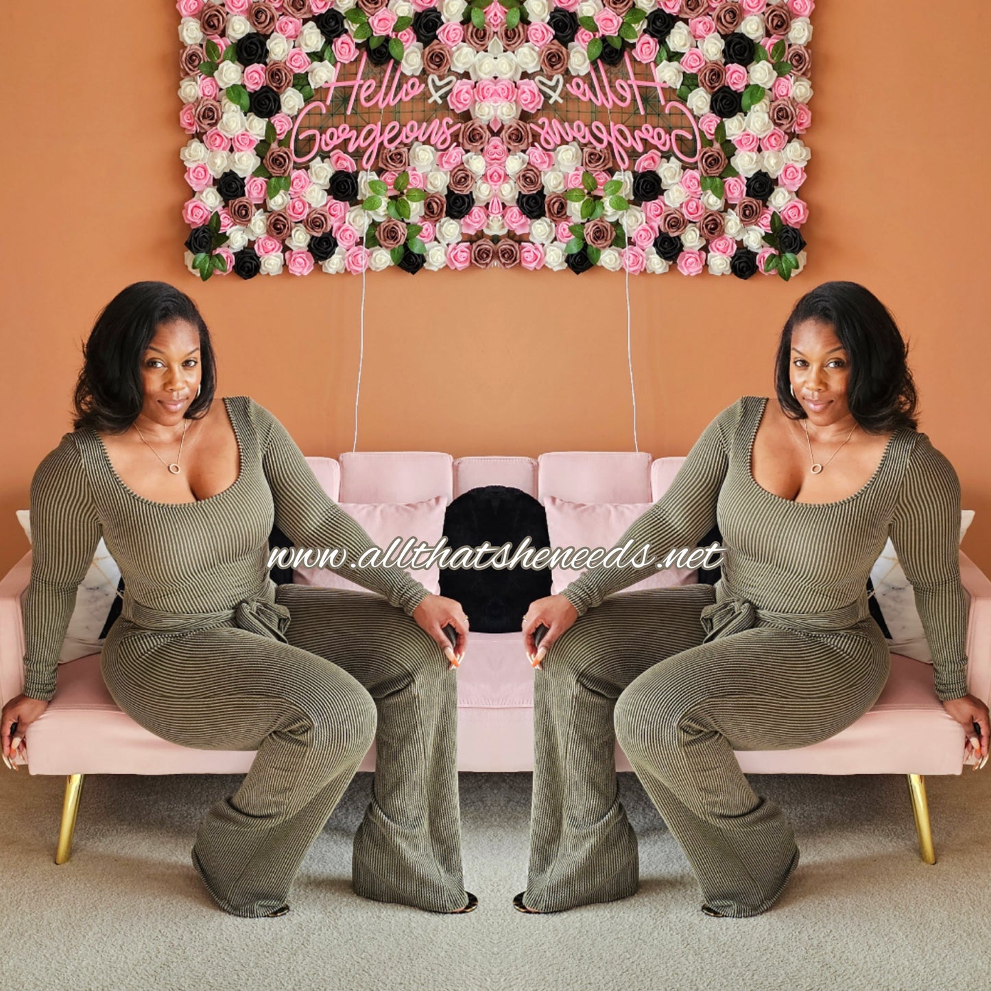 Green Goddess Jumpsuit