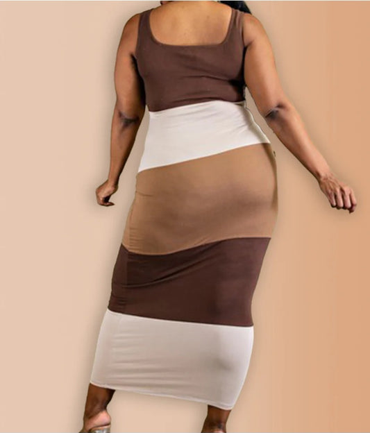 In the Nude Plus Size Dress