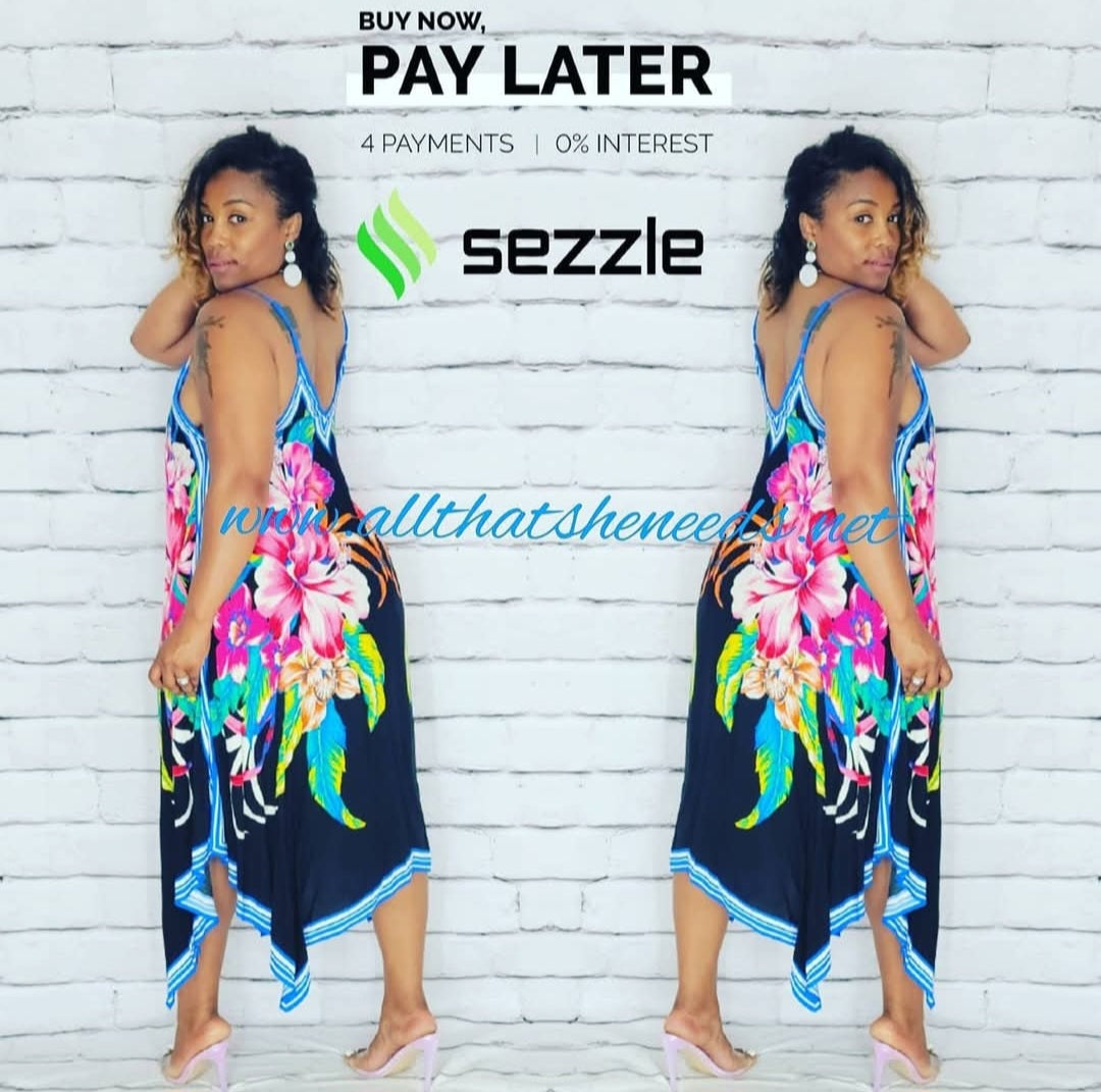 Flower Power Handkerchief Dress