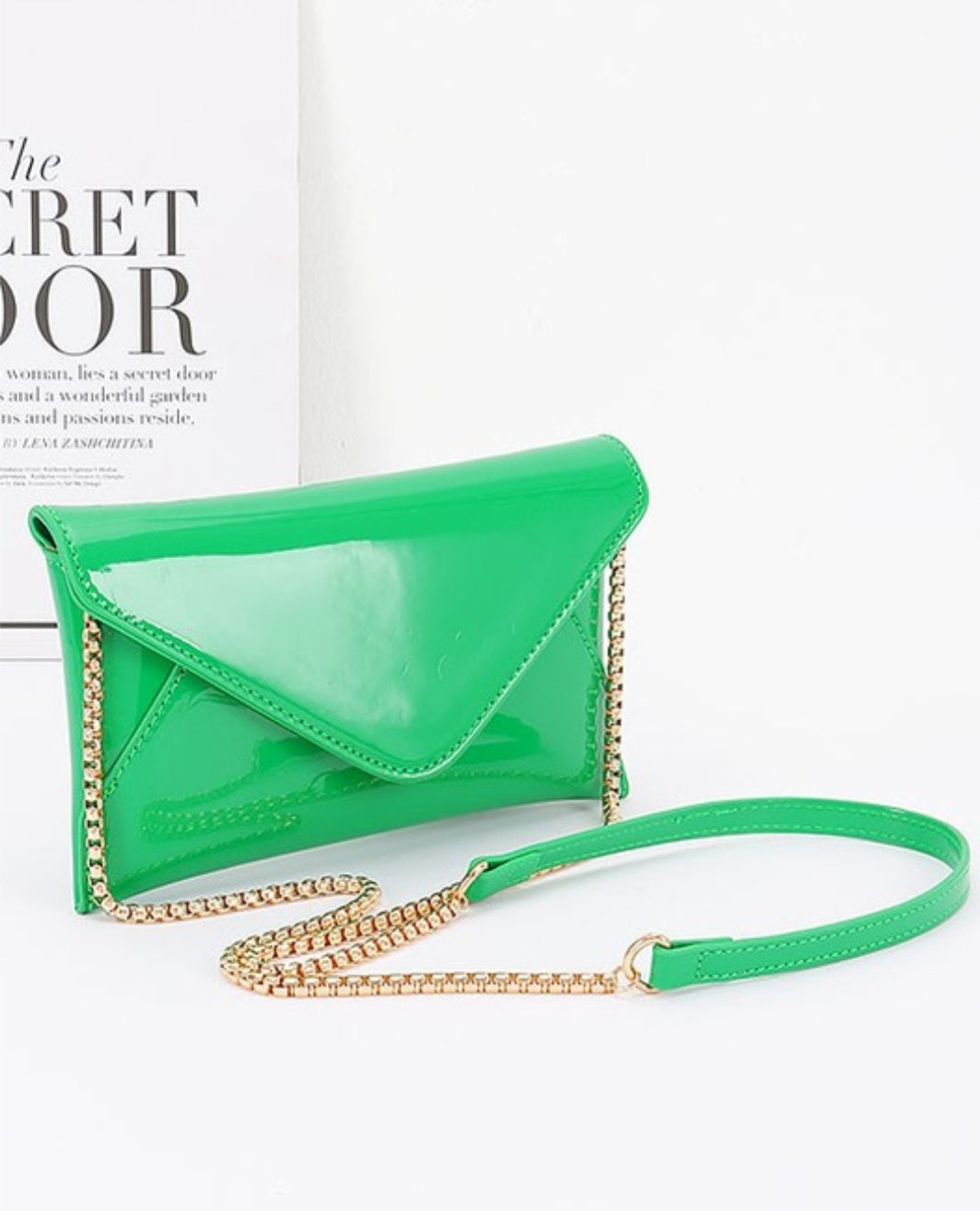 Flashy Envelope Clutch