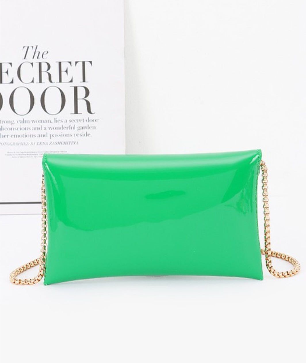 Flashy Envelope Clutch