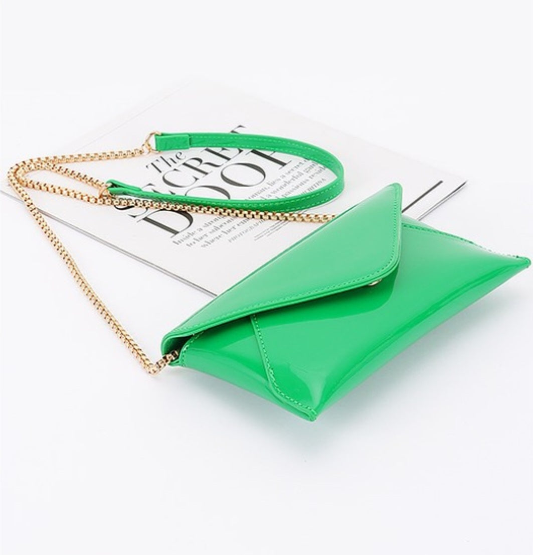 Flashy Envelope Clutch