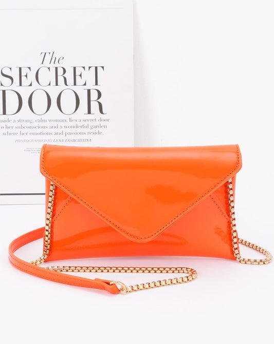 Flashy Envelope Clutch