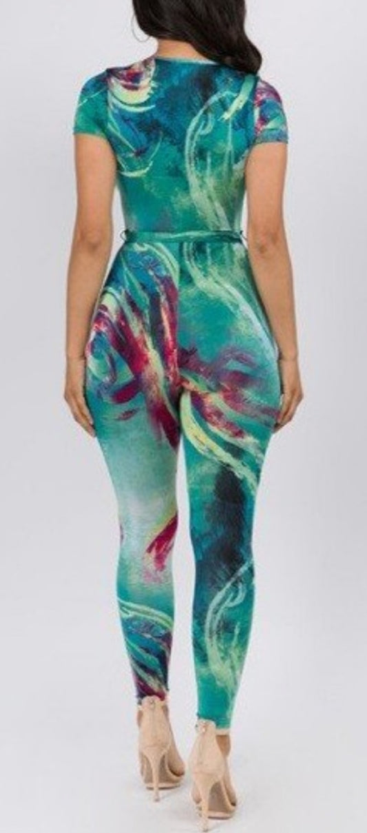 Down With the Swirl Jumpsuit