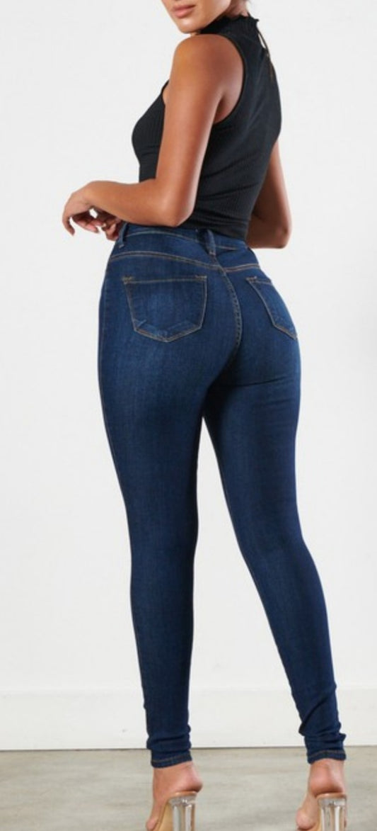 No Closure Skinny Jeans