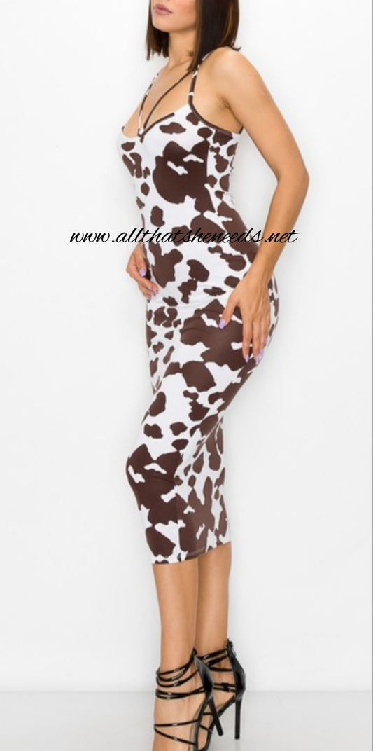 Mooove Over Midi Dress