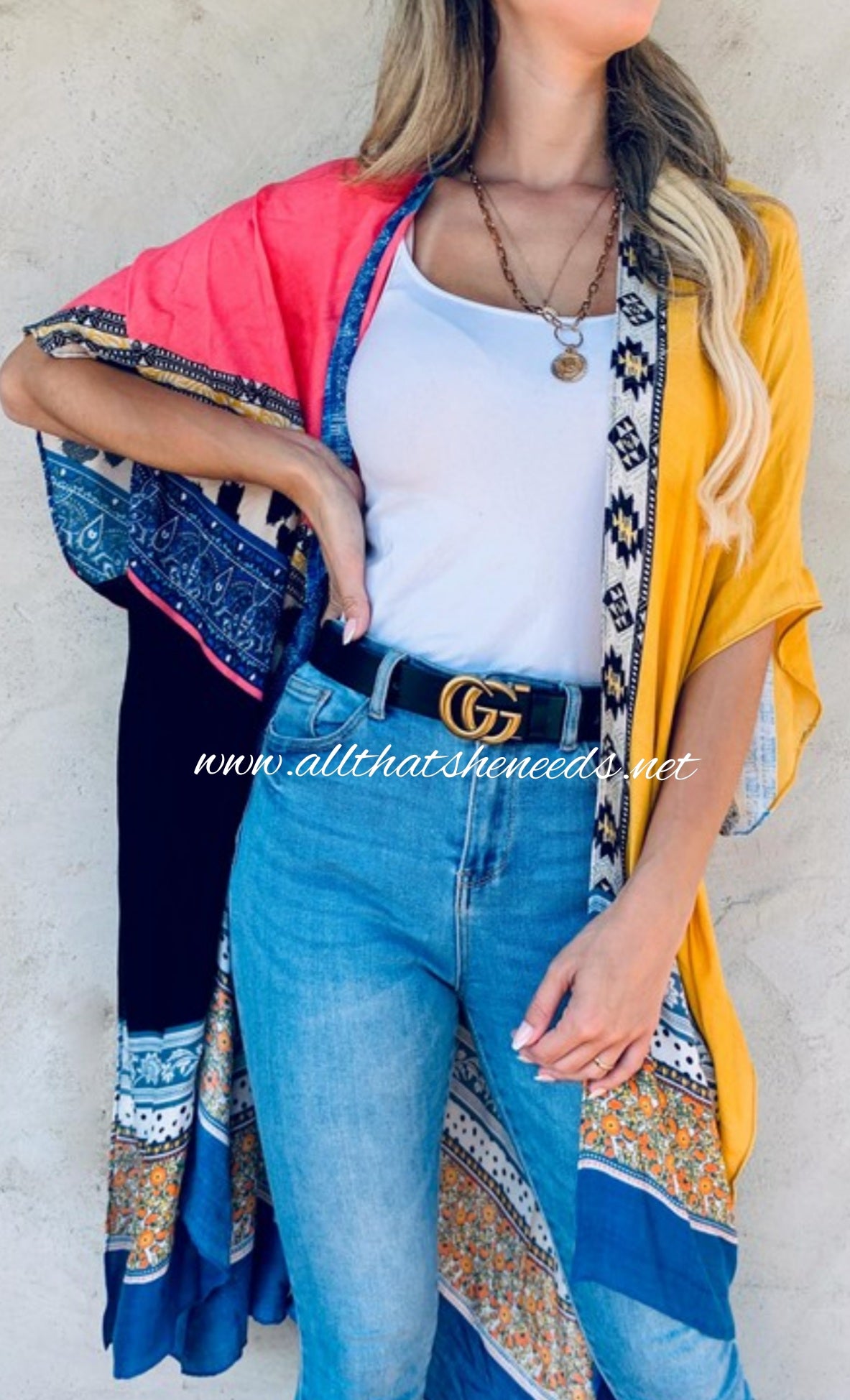 It's Patched Up Kimono