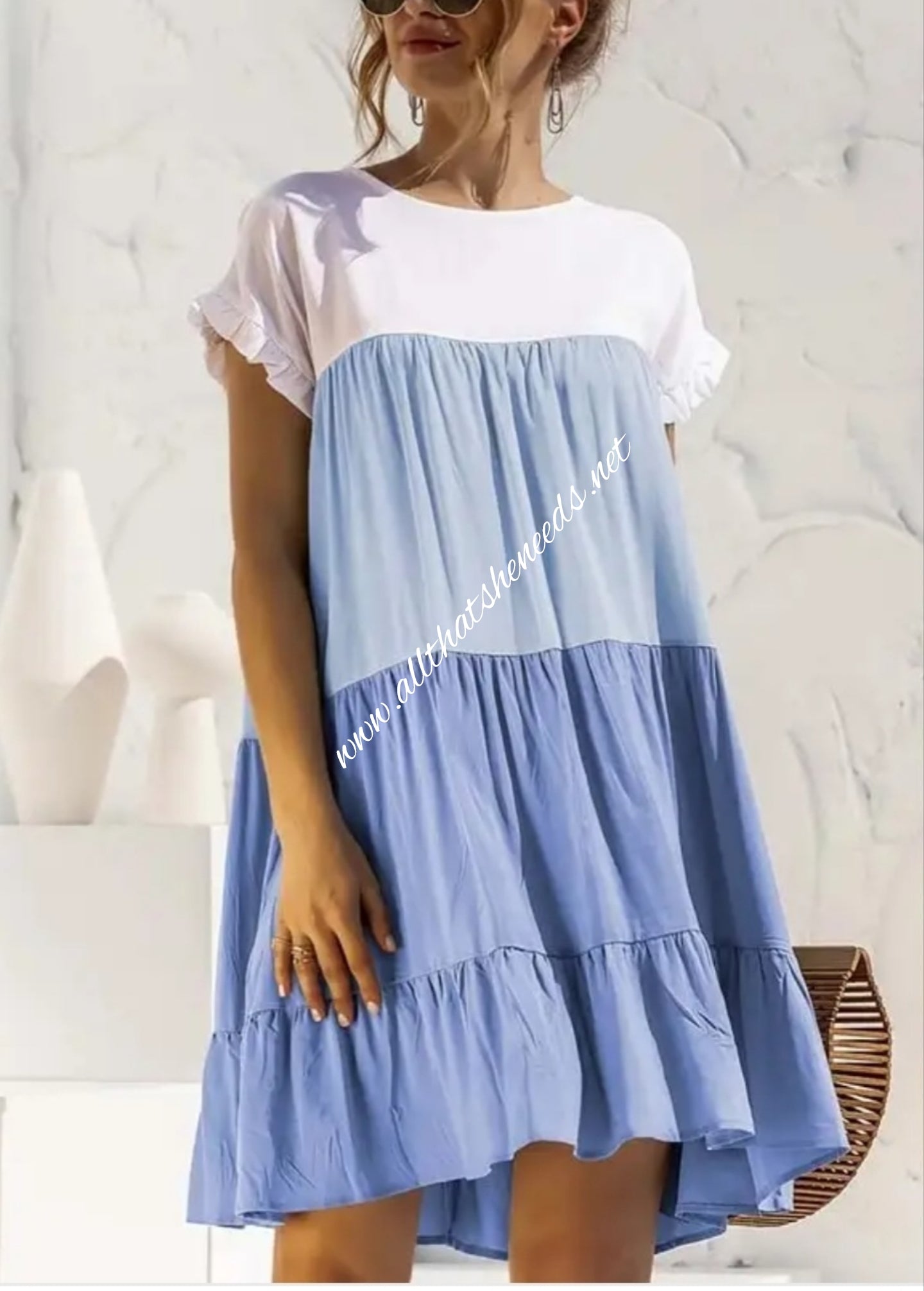 I'm Shady Flare Dress