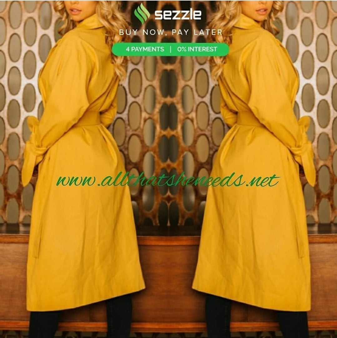 In the Trenches Trench Coat