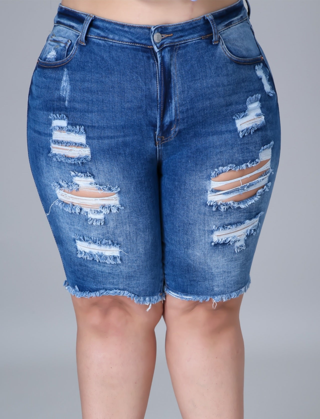 Get A Grip Plus Size Shorts