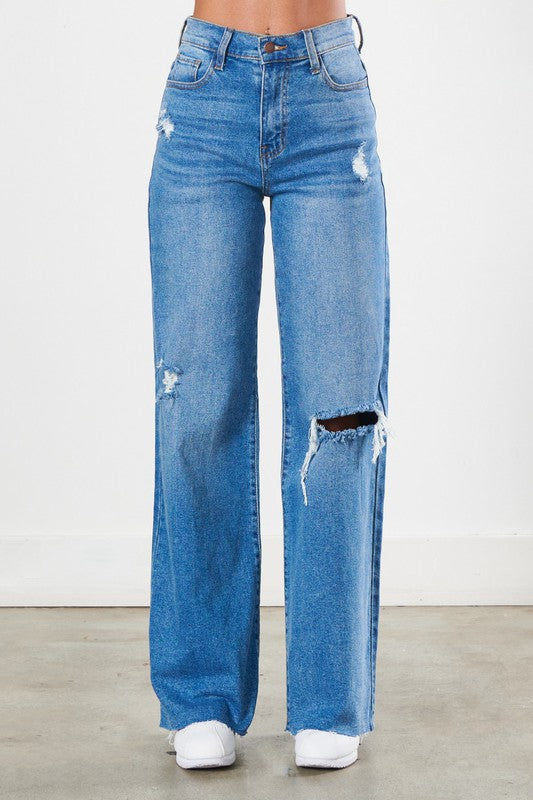 The Betsy Wide Leg Jeans