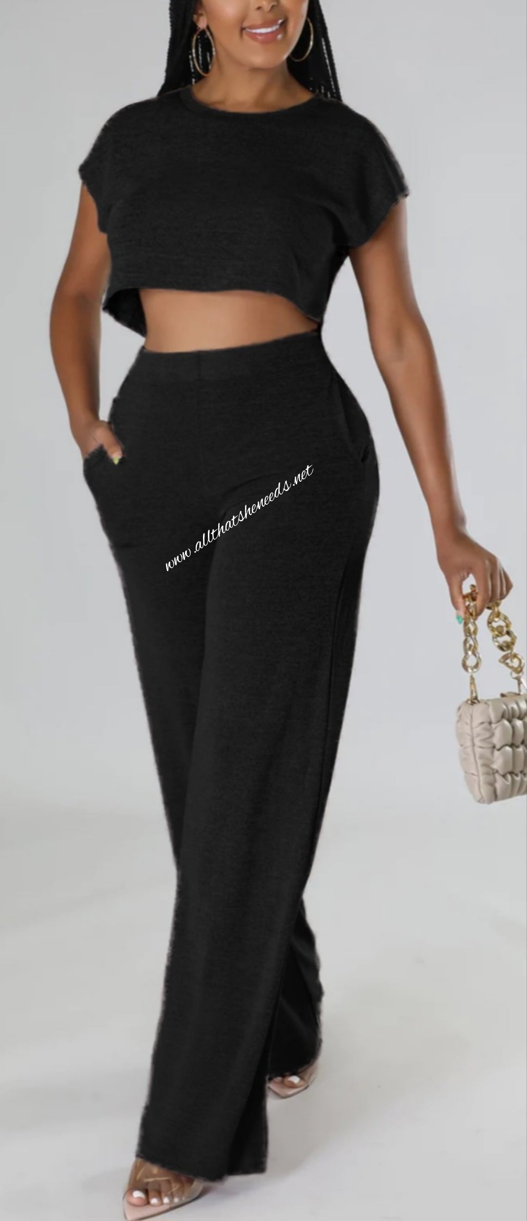 On the Run Pant Set