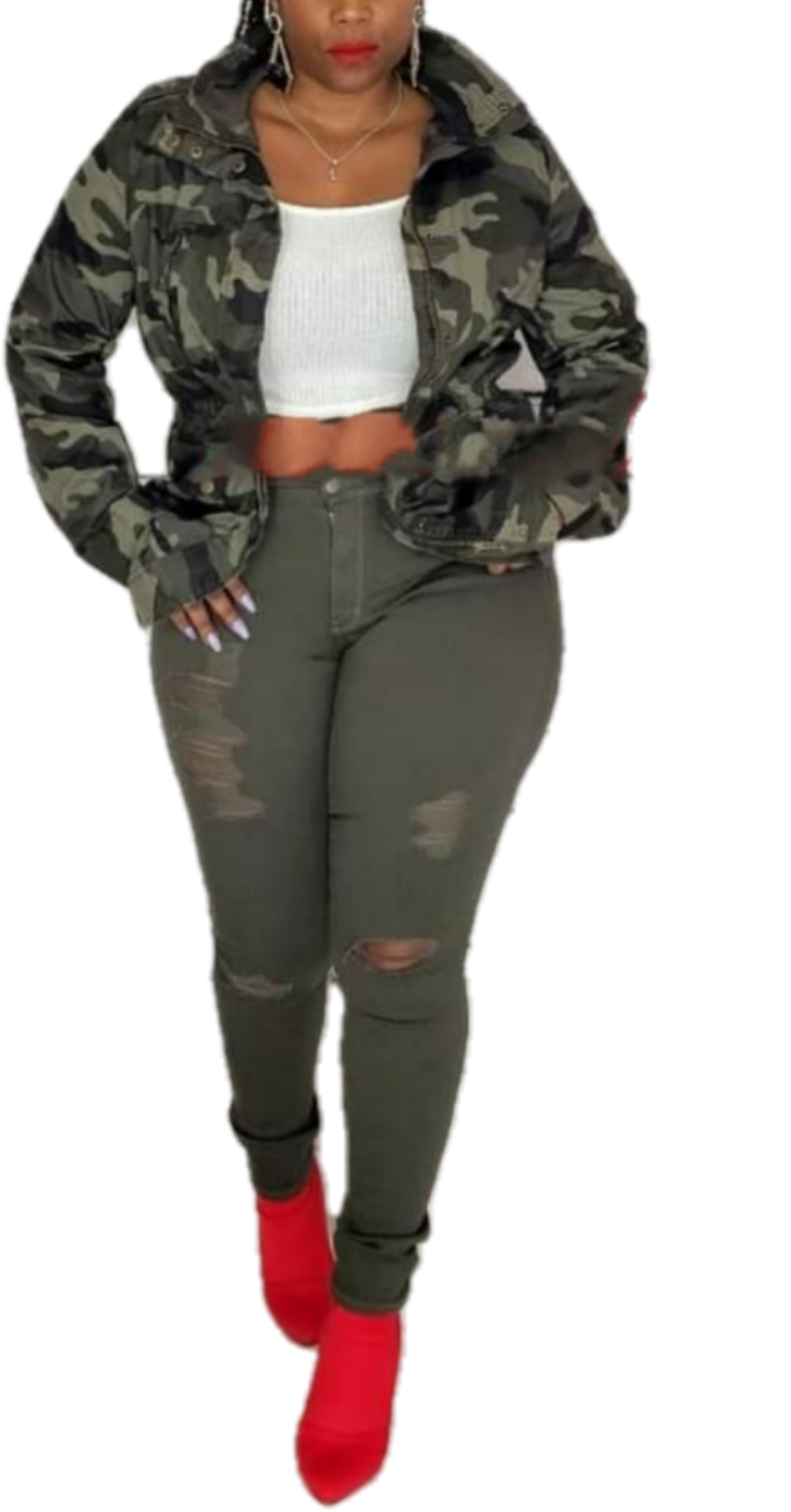 Olive Branch Skinny Jeans
