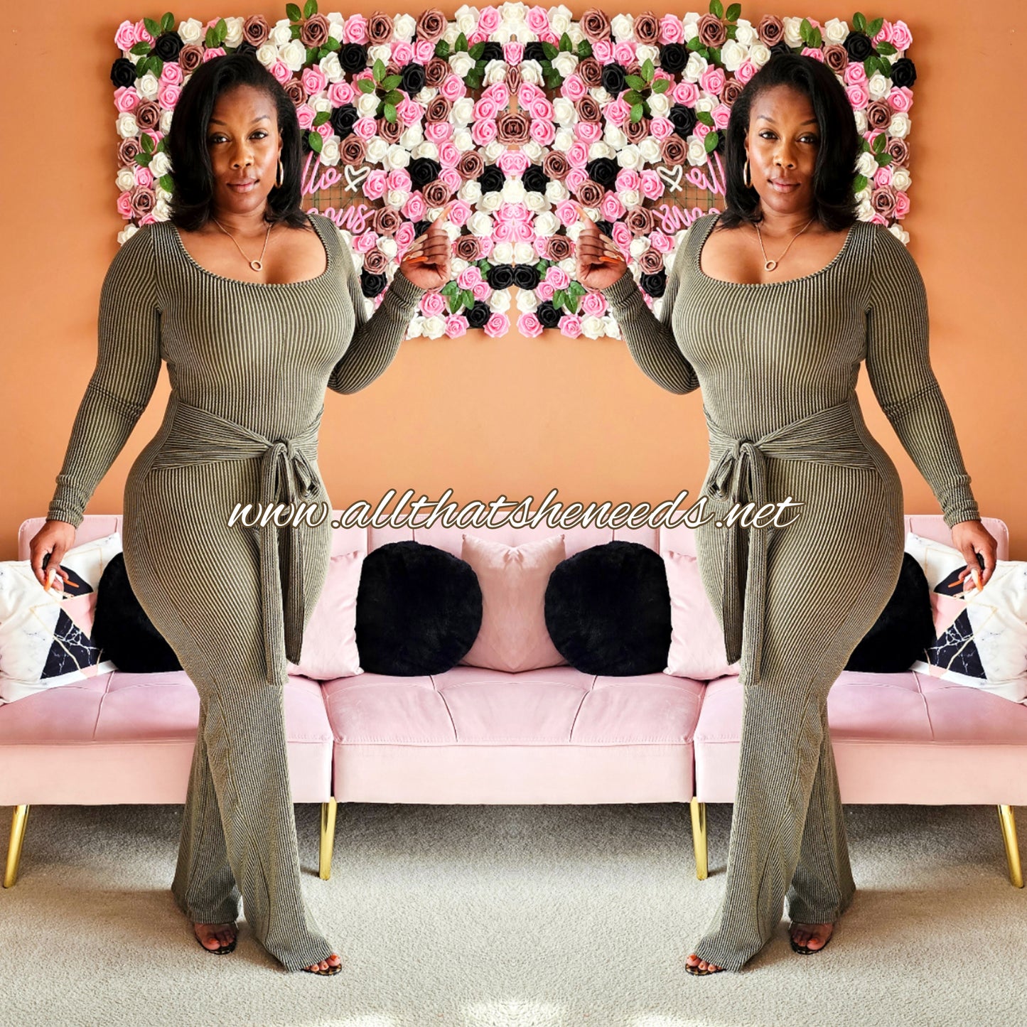 Green Goddess Jumpsuit