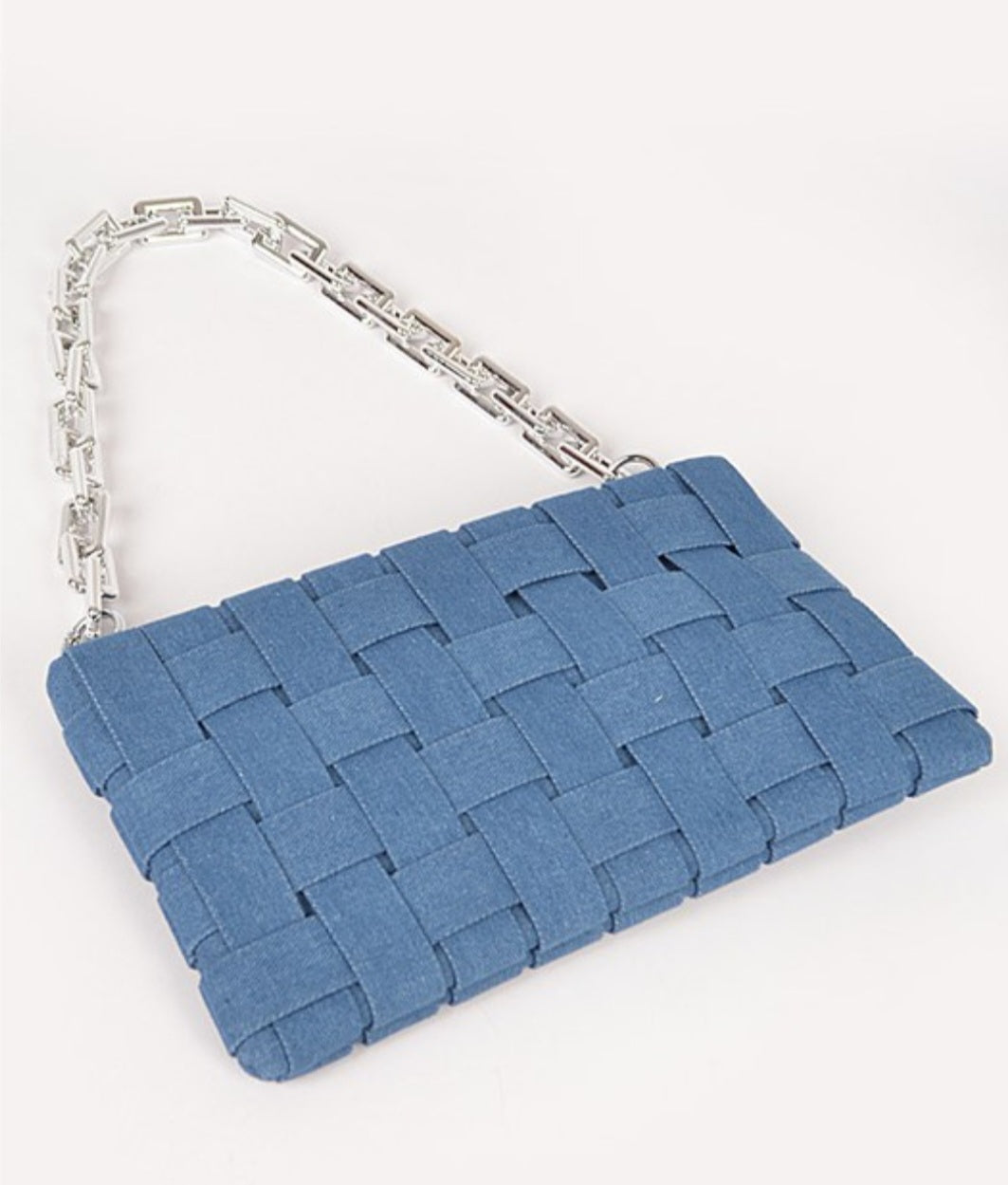 Billie Jean Denim Clutch