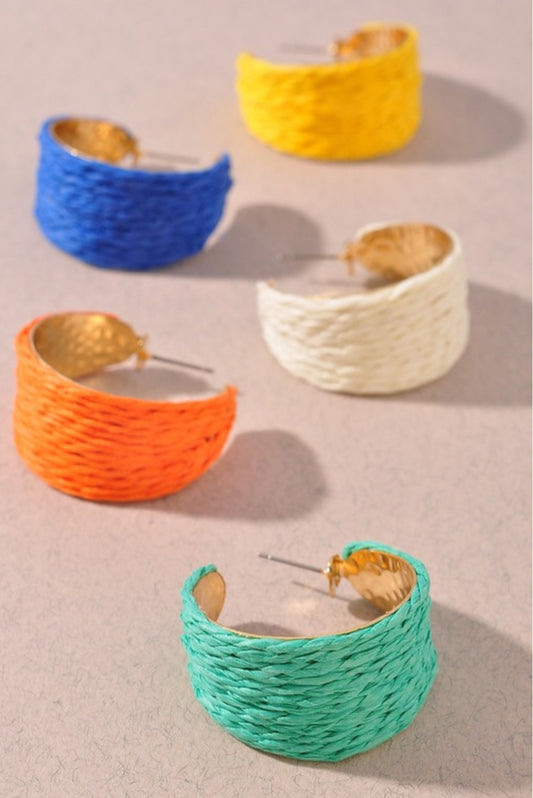 Open Doors Hoop Earrings