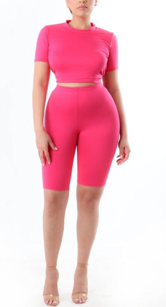 Pink Panther 2 Piece Short Set