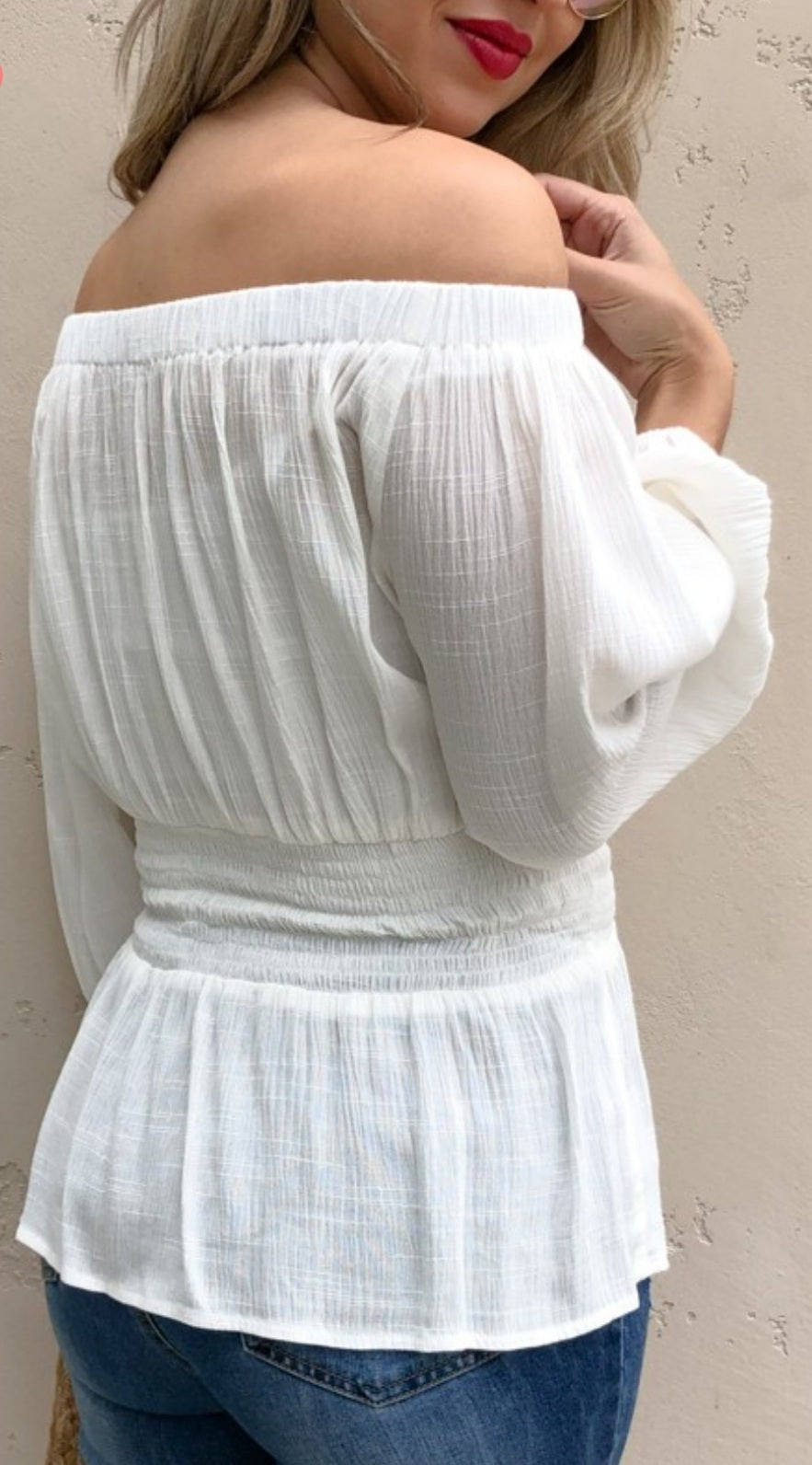 Top Off Shoulder Shirt
