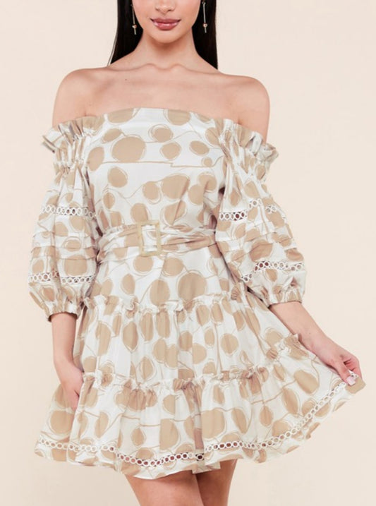 I'm Tanned Swing Dress