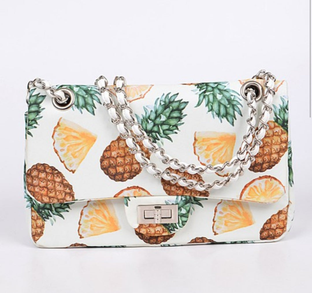 Pineapples Shoulder Bag