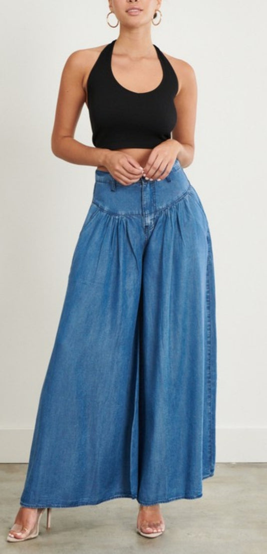 Go With The Flow Wide-leg Pants