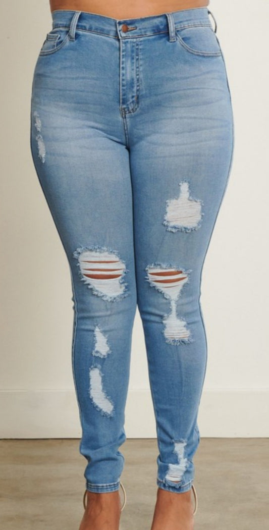 Tearing Me Apart Plus Size Jeans