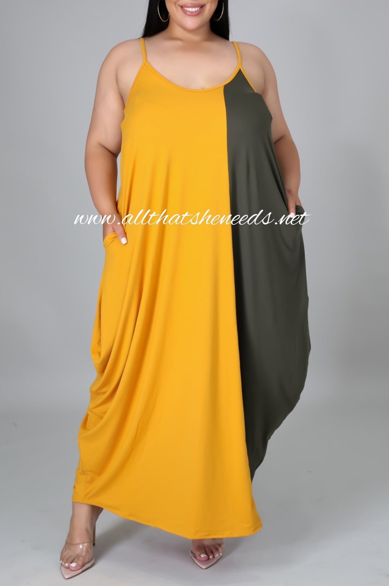 Unbothered Plus Size Maxi Dress