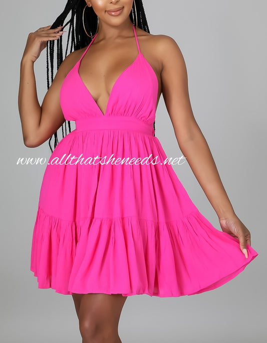 Just Friends Flowy Dress