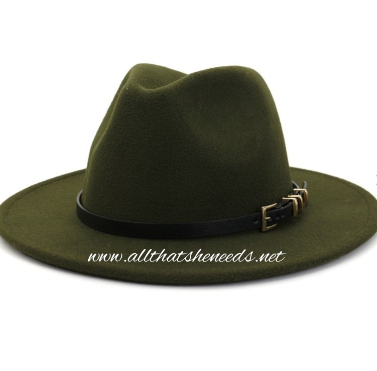 Classic Fedora Hat (avalbl. in many colors)