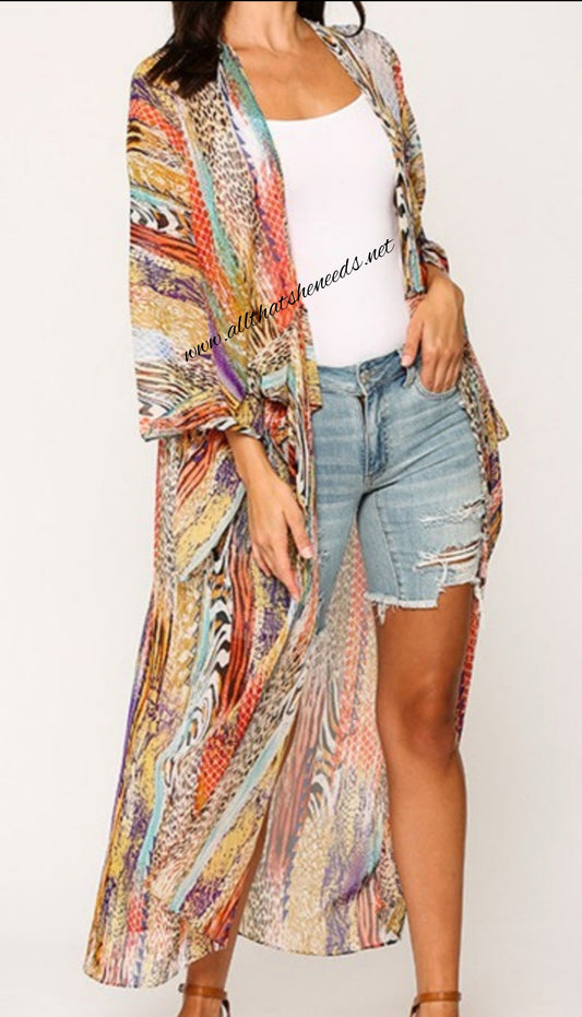 Feel The Breeze Kimono