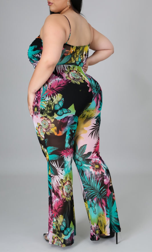 I'm Blossoming Plus Size Jumpsuit